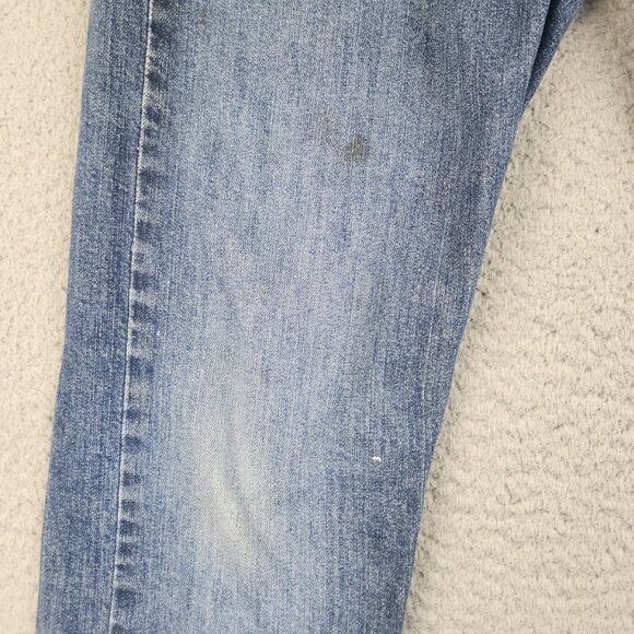 Levi’s 510 Skinny Jeans Mens Size 32 X 30 Blue Faded Wash Denim Stretch Modern - Picture 13 of 16